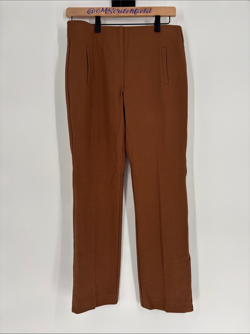 Chico’s brown slacks pants 0P 4 petite